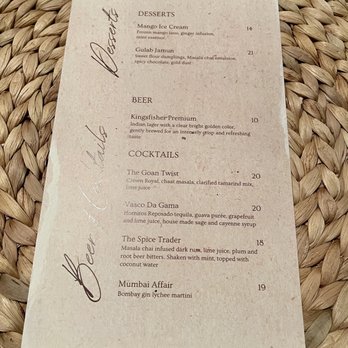 Four Seasons Resort - GOA pop up menu - Hotels Near Me - Squamish, British Columbia