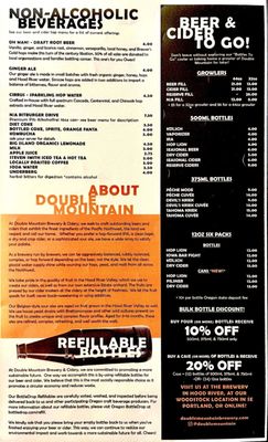 Menu photo 2 Double Mountain Portland, OR Menu photo 2 Double Mountain Portland, OR