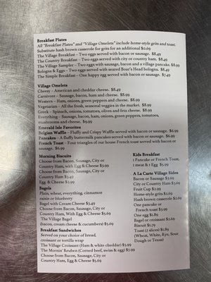 Menu photo 2 The Village Market Emerald Isle, NC