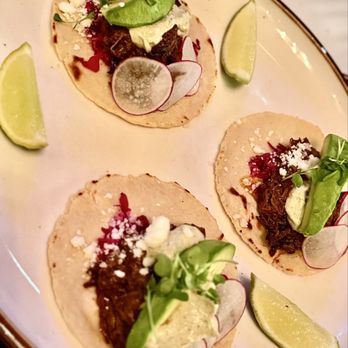 Fin Point Oyster Bar & Grill - Short rib tacos - Seafood Near Me - Boston, Massachusetts