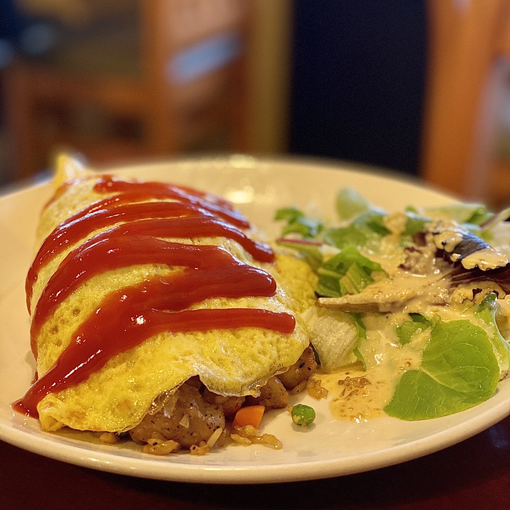Don Don Express - The omurice. I don't see this much in Austin. - Asian Fusion Near Me - Austin, Texas