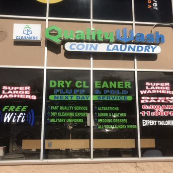 Quality Wash - Sign - Dry Cleaning Near Me - La Mesa, California