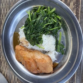 Buoy One - Riverhead - Thai Glazed salmon with rice and spinach - Seafood Near Me - Riverhead, New York Buoy One - Riverhead - Thai Glazed salmon with rice and spinach - Seafood Near Me - Riverhead, New York