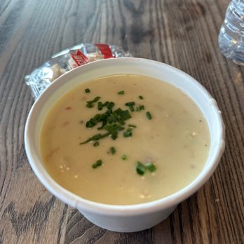 Hook & Anchor - Fresh made (daily) clam chowder... perfect - Seafood Near Me - Costa Mesa, California Hook & Anchor - Fresh made (daily) clam chowder... perfect - Seafood Near Me - Costa Mesa, California