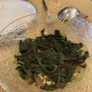 Ernest - 1/25 Chef's Tasting - seaweed on tuna - New American Near Me - San Francisco, California