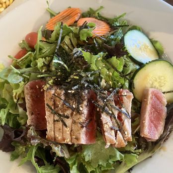 Garden Bistro - Grilled ahi tuna field green salad - Asian Fusion Near Me - Rowland Heights, California Garden Bistro - Grilled ahi tuna field green salad - Asian Fusion Near Me - Rowland Heights, California