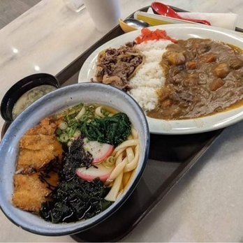 Tensuke Express - Curry with Chicken Cutlet and Yaki Udon - Noodles Near Me - Columbus, Ohio