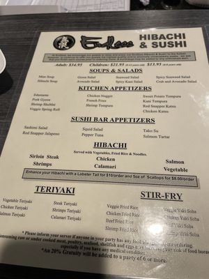 Menu photo 7 Endless Hibachi And Sushi Peabody, MA