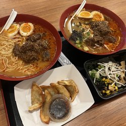 Nora Asian Fresh - Chicken Dumplings-Gyoza (5 Pcs) Spicy Beef Ramen