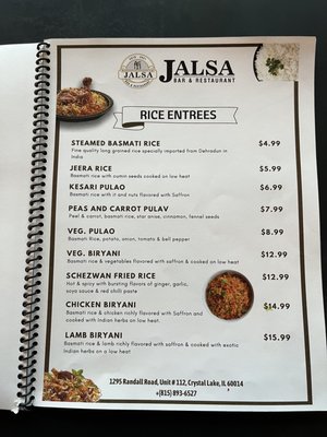 Menu photo 4 Jalsa Bar And Restaurant Crystal Lake, IL Menu photo 4 Jalsa Bar And Restaurant Crystal Lake, IL