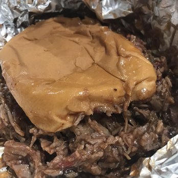 Meshack's BBQ Shack - Sliced beef sandwich: SO DELICIOUS - Barbeque Near Me - Garland, Texas