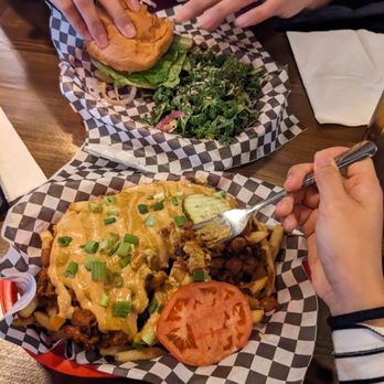 Black Water - Chili cheese fries and burger - Vegan Near Me - Portland, Oregon Black Water - Chili cheese fries and burger - Vegan Near Me - Portland, Oregon