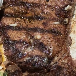 Outlaw ribeye that seems to be overcharred