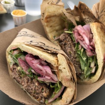 Dune - Lamb sandwich - Falafel Near Me - Los Angeles, California