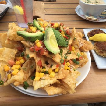 Dead Dog Saloon - Blue Crab Nachos are selfish! - Seafood Near Me - Murrells Inlet, South Carolina