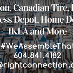 The Right Connection Services - #weassemblethat