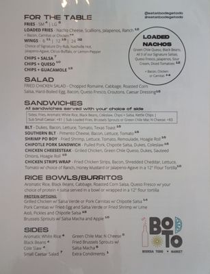 Menu photo 2 Streetbird Westside Charleston, SC