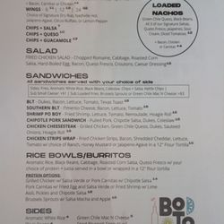 Streetbird Westside - New Menu