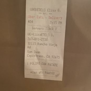 Limoncello Ristorante - Nice sealed bag arrived - Italian Near Me - San Juan Capistrano, California Limoncello Ristorante - Nice sealed bag arrived - Italian Near Me - San Juan Capistrano, California