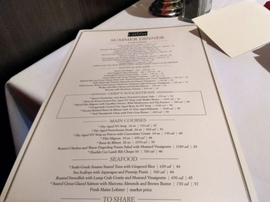 Menu photo 6 The Capital Grille Providence, RI Menu photo 6 The Capital Grille Providence, RI