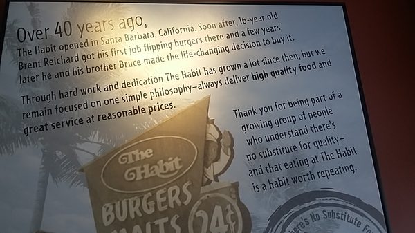 Menu photo 7 Habit Burger & Grill Irvine, CA
