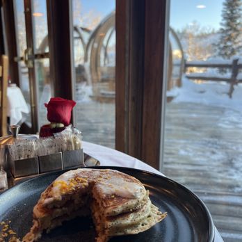 Glitretind - Lemon poppyseed pancakes - New American Near Me - Park City, Utah