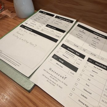 Hatsuyuki Handroll Bar - Sushi Bars Near Me - Frisco, Texas Hatsuyuki Handroll Bar - Sushi Bars Near Me - Frisco, Texas