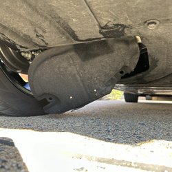 Hertz Rent A Car - Part of undercarriage touching the ground at rental pick up. "Sorry- this car is all we got"