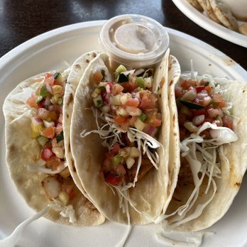 The Back Deck - Halibut Fish Tacos - Seafood Near Me - Virginia Beach, Virginia The Back Deck - Halibut Fish Tacos - Seafood Near Me - Virginia Beach, Virginia