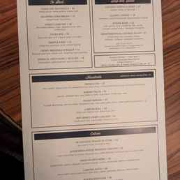 Menu Menu
