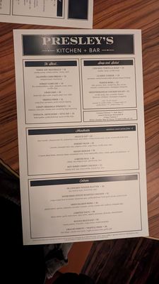 Menu photo 8 Presley's Kitchen & Bar Detroit, MI Menu photo 8 Presley's Kitchen & Bar Detroit, MI