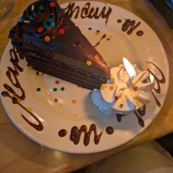 The Cheesecake Factory - My birthday slice - Desserts Near Me - Houston, Texas