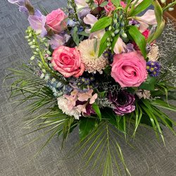 Flower Central - Gorgeous after 2 days and terrible cold. Perfect for the funeral. An appreciated expression of our sentiments!