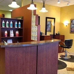 Leones Hair Design - Beautiful reception area.