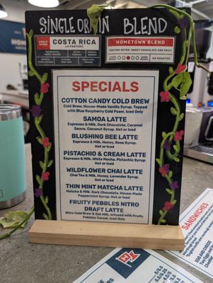 Menu photo 5 Hometown Coffee Roasters Manchester, NH