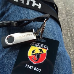 Abarth Experience At Daytona Speedway - Yeah baby! gonna tear up that asphalt! #smallbutwicked #abarth #fiatnation