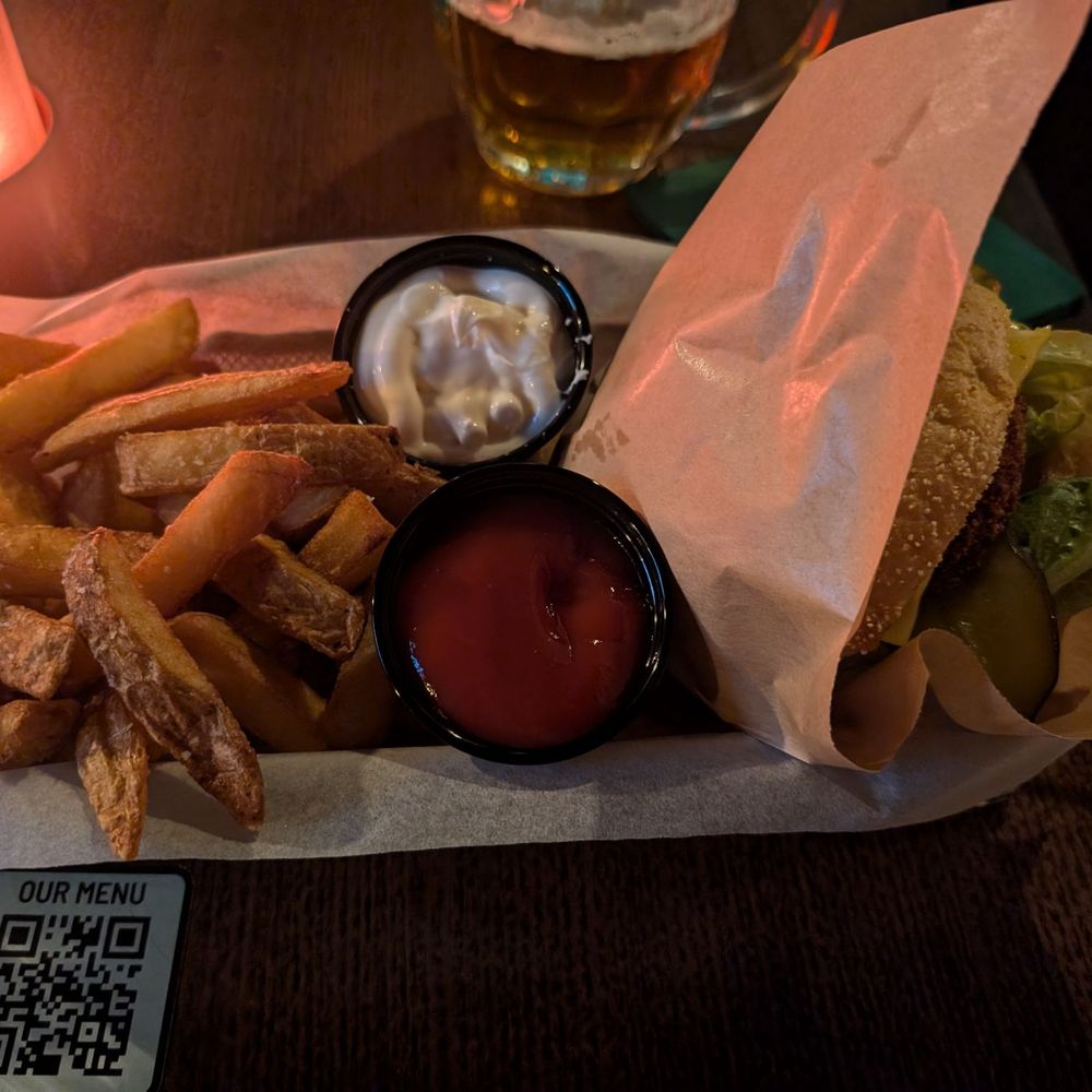 Cafe Svejk - Vegan Burger was very good - Bars Near Me - Frederiksberg, 84 Cafe Svejk - Vegan Burger was very good - Bars Near Me - Frederiksberg, 84