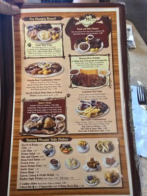Menu photo 1 The Bear Pit Bar-B-Que Mission Hills, CA Menu photo 1 The Bear Pit Bar-B-Que Mission Hills, CA