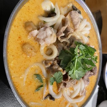 Basil Thai - Panang curry hot pot with lamb - Thai Near Me - Austin, Texas Basil Thai - Panang curry hot pot with lamb - Thai Near Me - Austin, Texas