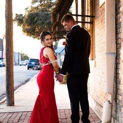 Maui Tanning & Salon Services - Beautiful Abigail all dressed and tan for her prom