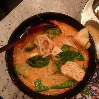 Laut - Ultimate Curry Laksa Soup - Thai Near Me - New York, New York Laut - Ultimate Curry Laksa Soup - Thai Near Me - New York, New York