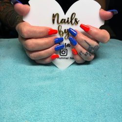 Lisa Hummel Nails - Mixed up Manicure over acrylics