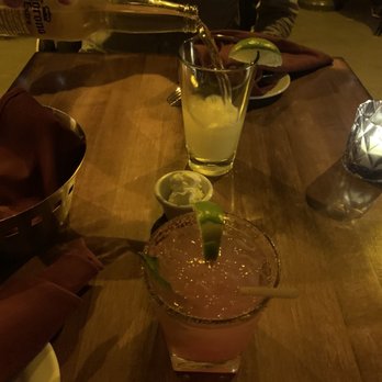 Opal - Watermelon Margarita and a Corona - Seafood Near Me - Santa Barbara, California Opal - Watermelon Margarita and a Corona - Seafood Near Me - Santa Barbara, California