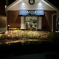 Main Line Monograms - Store front
