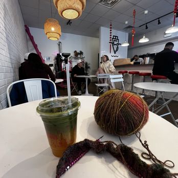 Vietfive Coffee - Chicago - Matcha mango refresher - Coffee & Tea Near Me - Chicago, Illinois