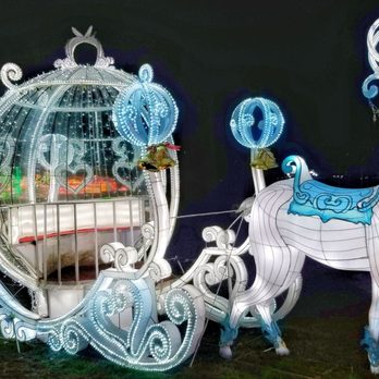 LuminoCity Festival - Reindeer carriage. - Festivals Near Me - New York, New York