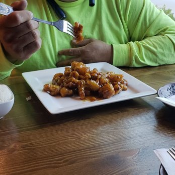 Mr. ChopStix - Orange chicken with rice - Chinese Near Me - Las Vegas, Nevada