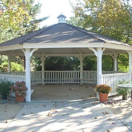 Gazebo in the garden Gazebo in the garden