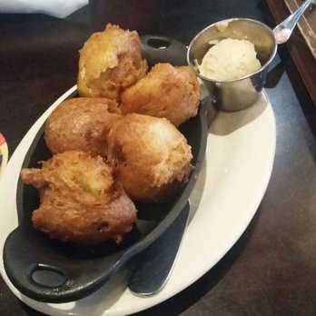 The General Public - Crab hush puppies - New American Near Me - San Antonio, Texas