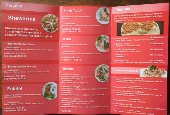 Menu photo 2 Cham Jardim São Jorge, SP